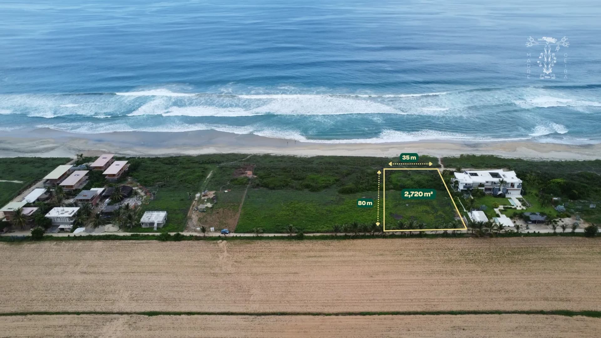 Beachfront Land Playa Plataforma