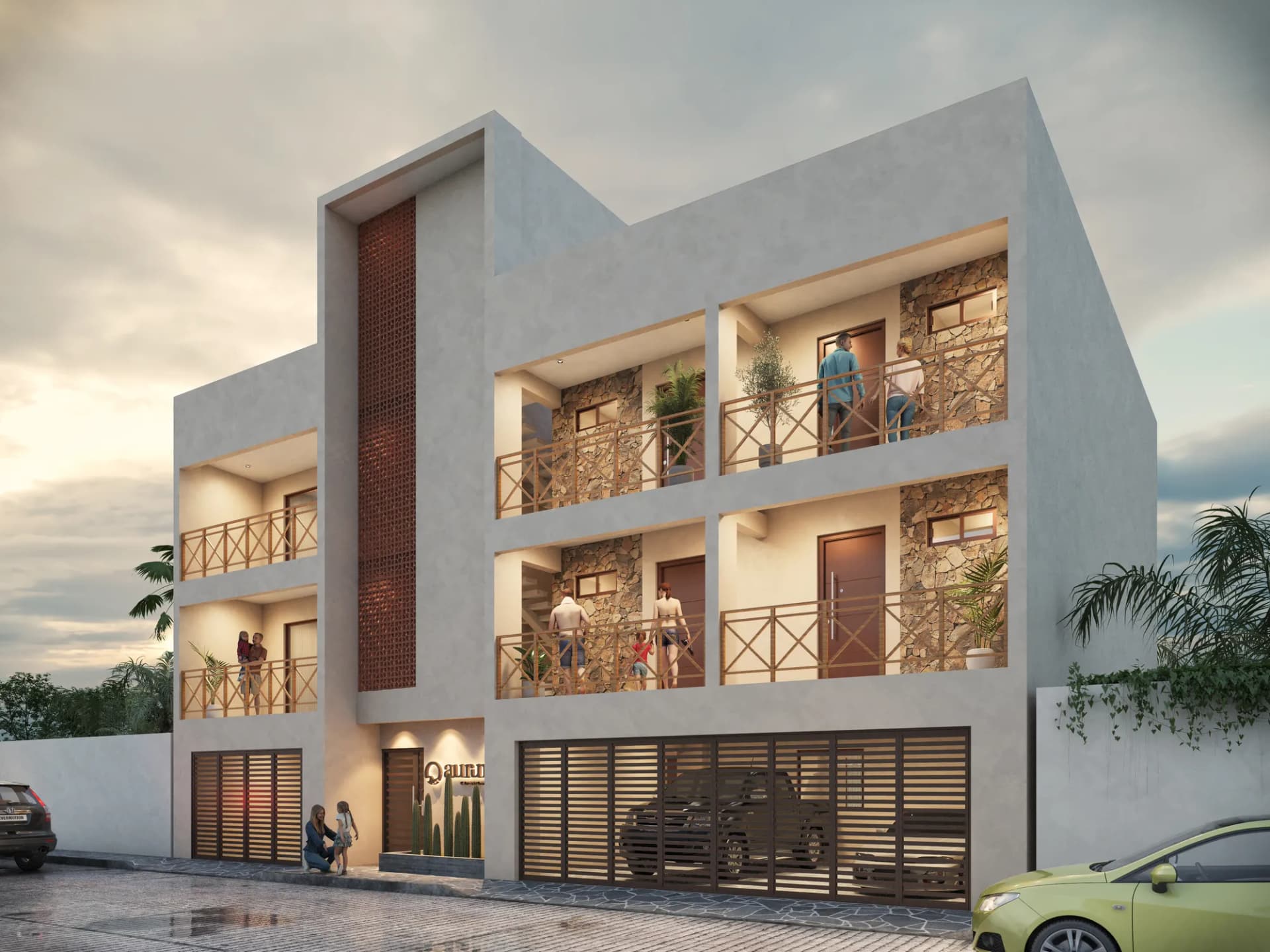 Aurumme, condominiums with sea view and amenities Punta Zicatela - 2