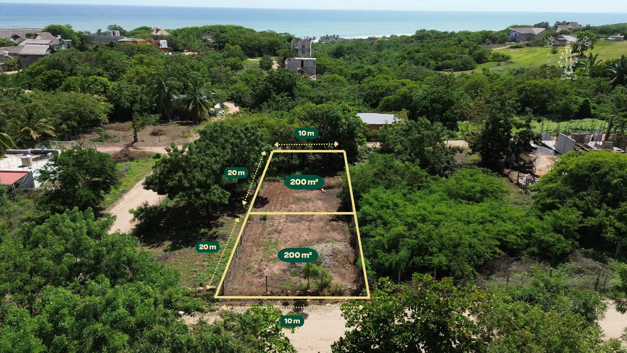 Terreno con vista al mar en La Barra