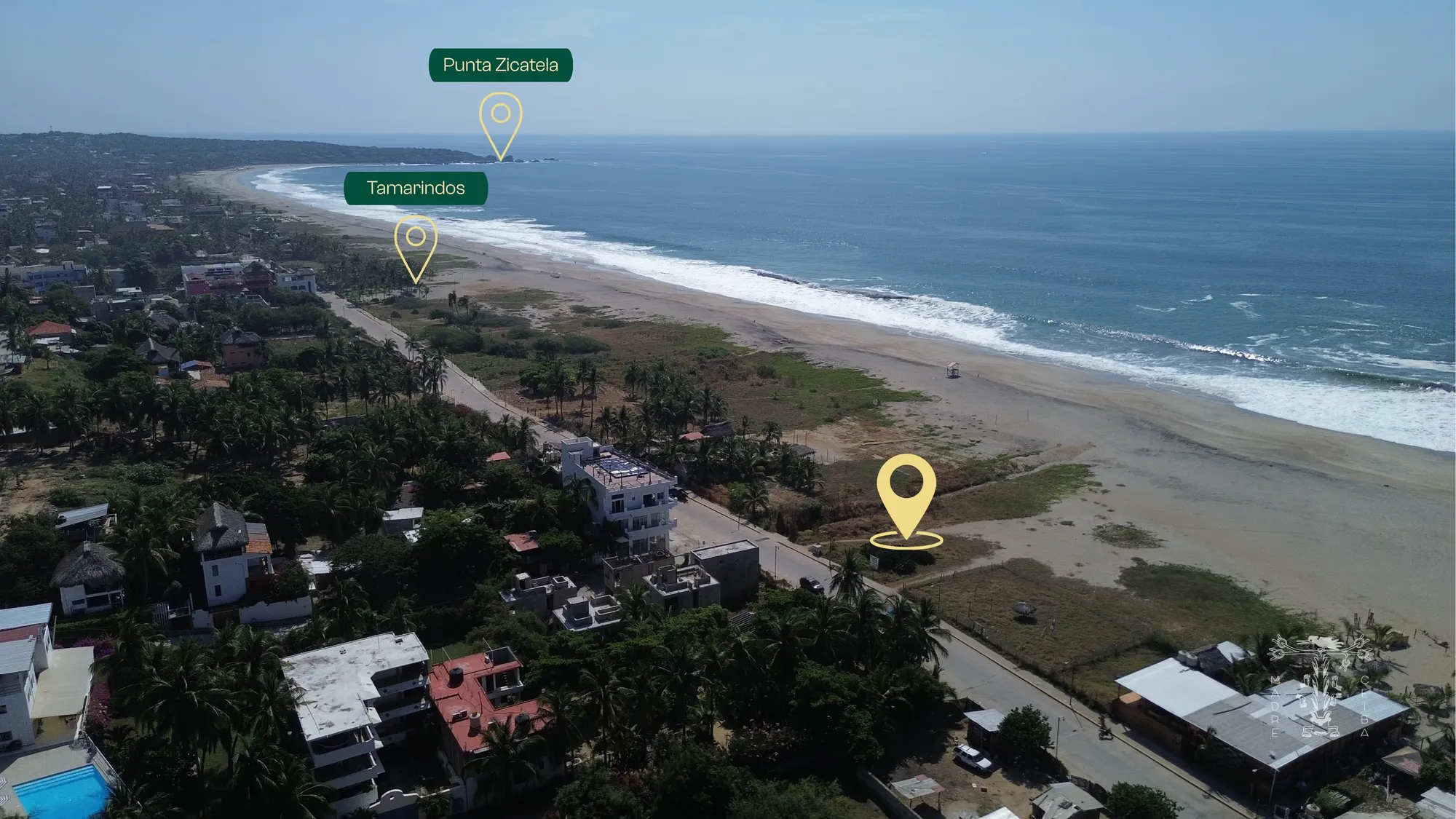 Terreno Beachfront Zicatela - 2