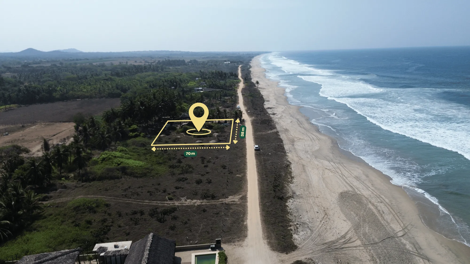 Terreno frente al mar en El Tomatal, Puerto Escondido - 4