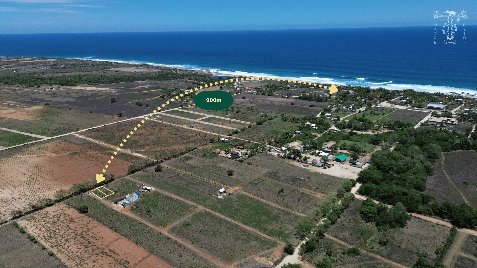 Terrenos en Puertecito, Oaxaca | A 900 m del mar desde $500,000 MXN