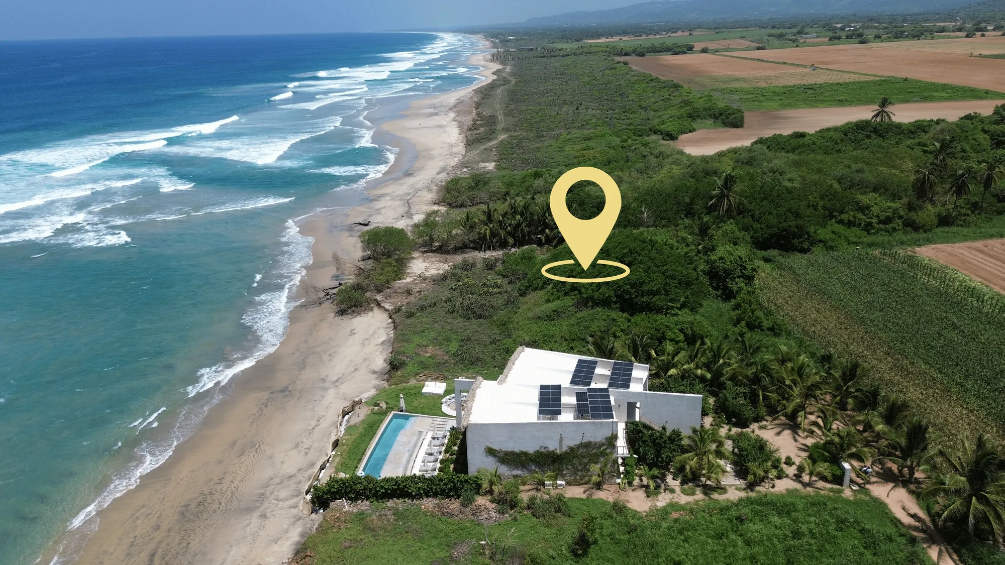Terreno Frente al Mar en Playa Plataforma, Puerto Escondido - 3