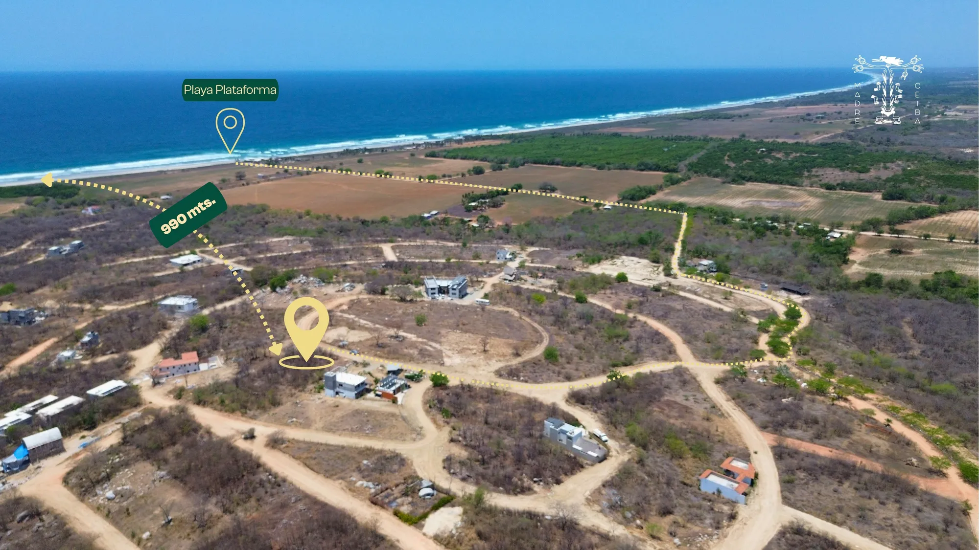 Amplio Terreno de 1,159 m² con vista al mar en Plataforma - 4